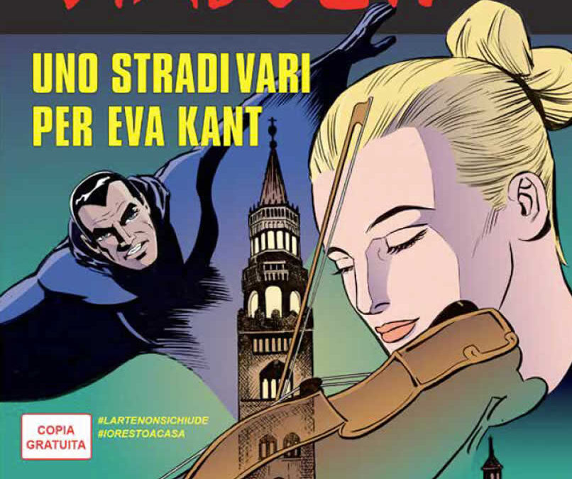 UNO STRADIVARI PER EVA KANT L’ALBO SPECIALE DI DIABOLIK DISPONIBILE IN DIGITALE