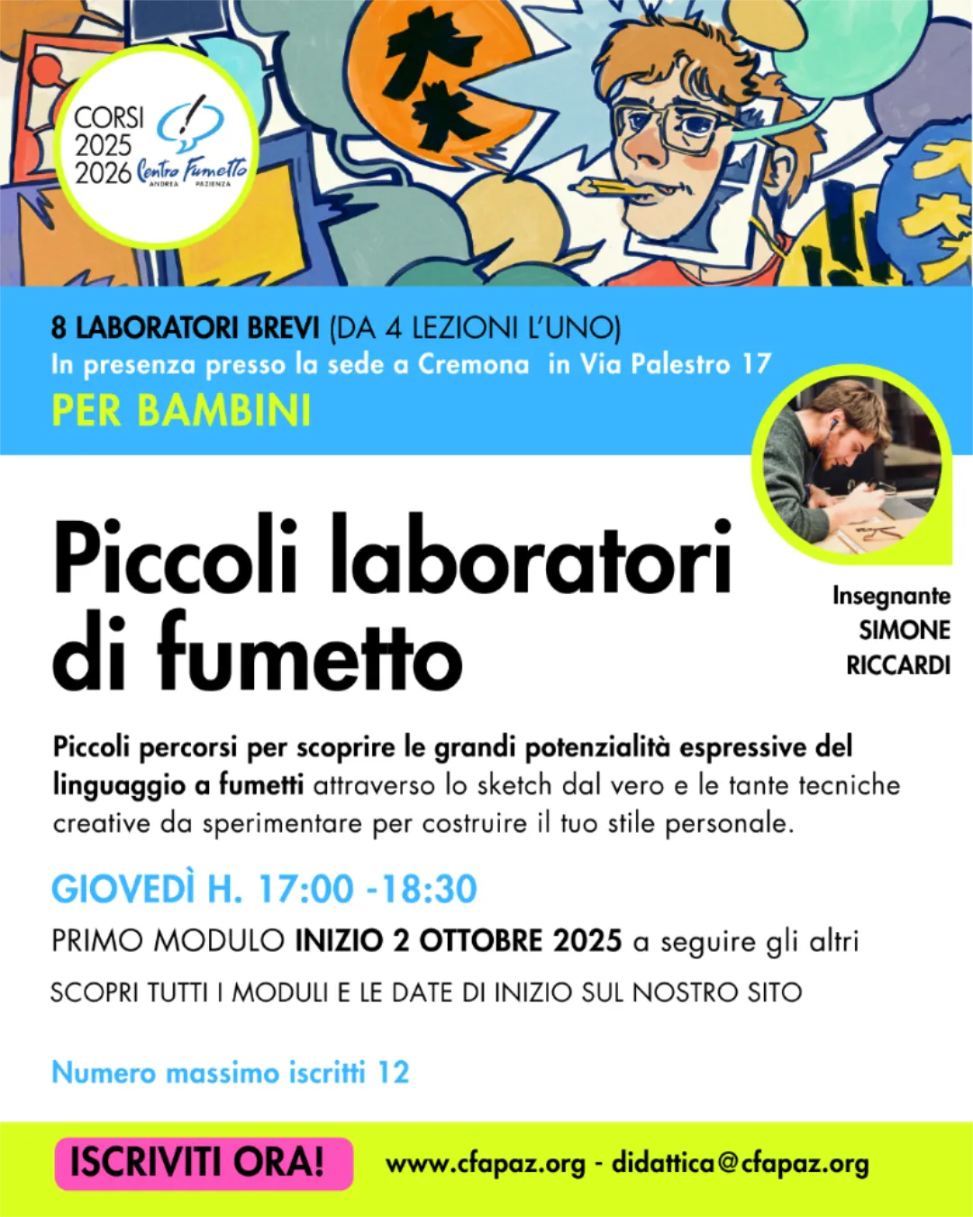 Piccoli laboratori di fumetto