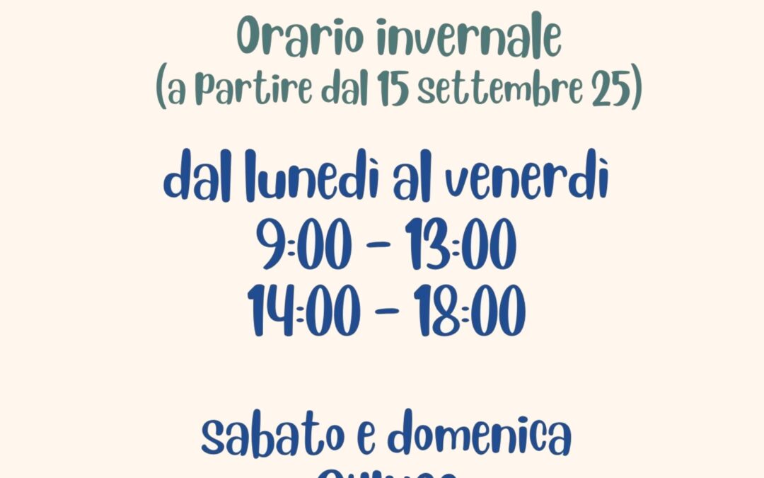 Dal 15 settembre in vigore l’orario invernale del Centro Fumetto