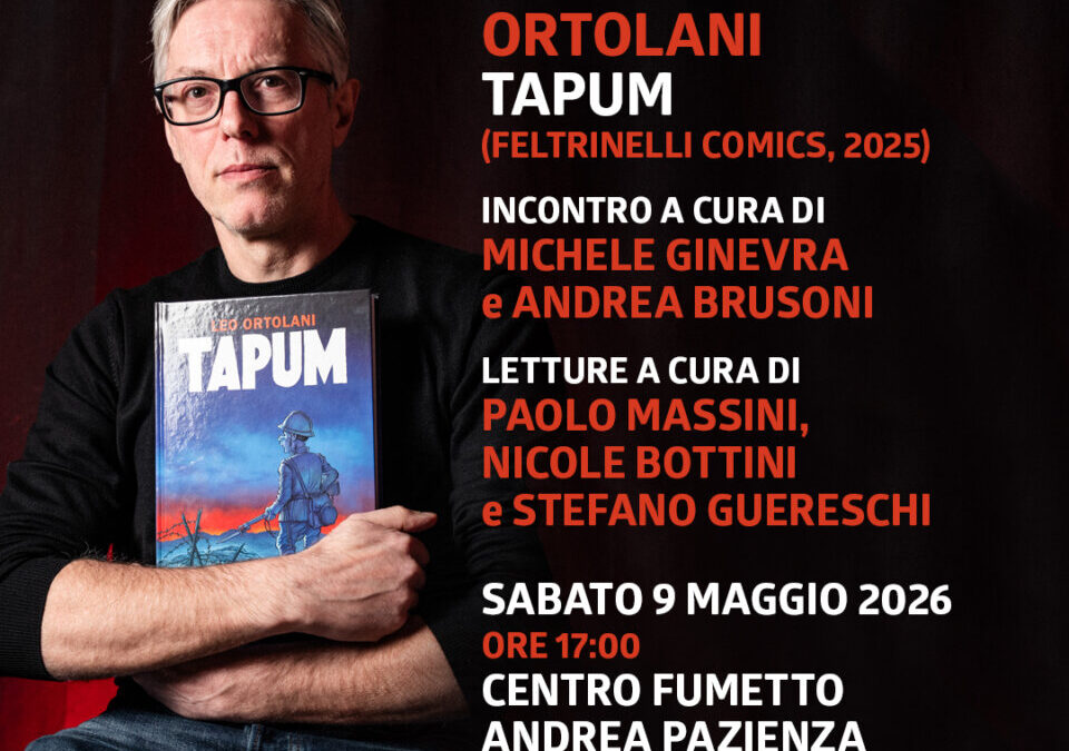 Nuovo grande ospite a Cremona, uno dei nomi più amati e brillanti del fumetto italiano: Leo Ortolani!